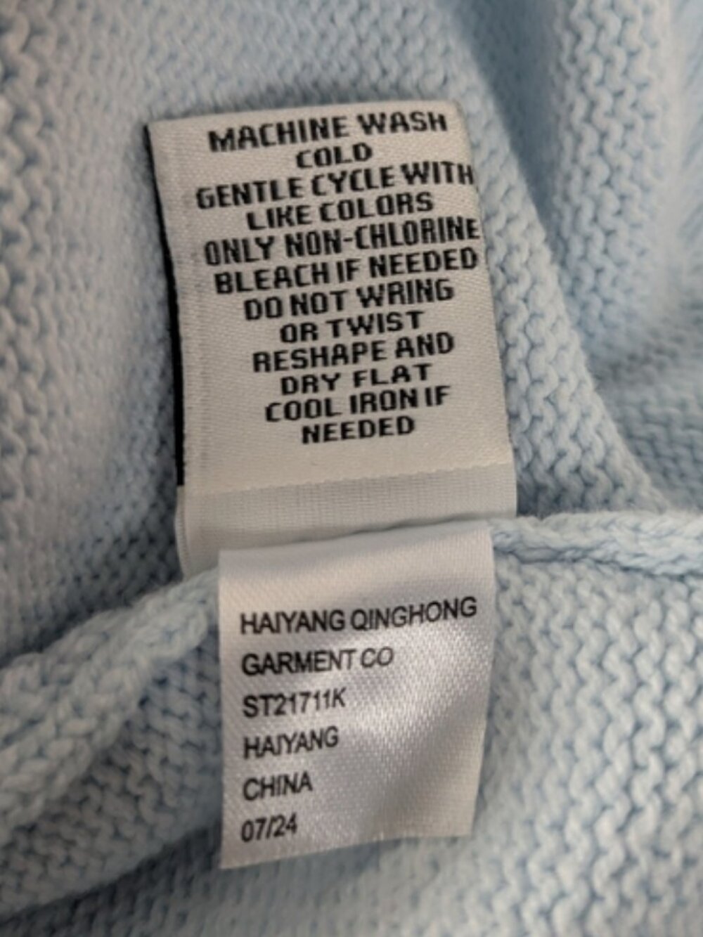 Cupcakes and Cashmere Youth Blue Knit Happy Face Lounge Set Size Medium (10-12) - Picture 8 of 10